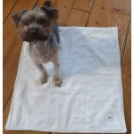Tapis de propreté piqué imperméable pour chien (pipi pad) 