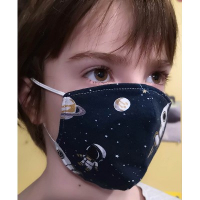 Masque enfant 5-12 ans fait au Québec - plusieurs choix prêts à partir 